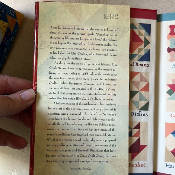 Lot of 5 books by Jennifer Chiaverini featuring the Elm Creek Quilts series - Picture 9 of 11